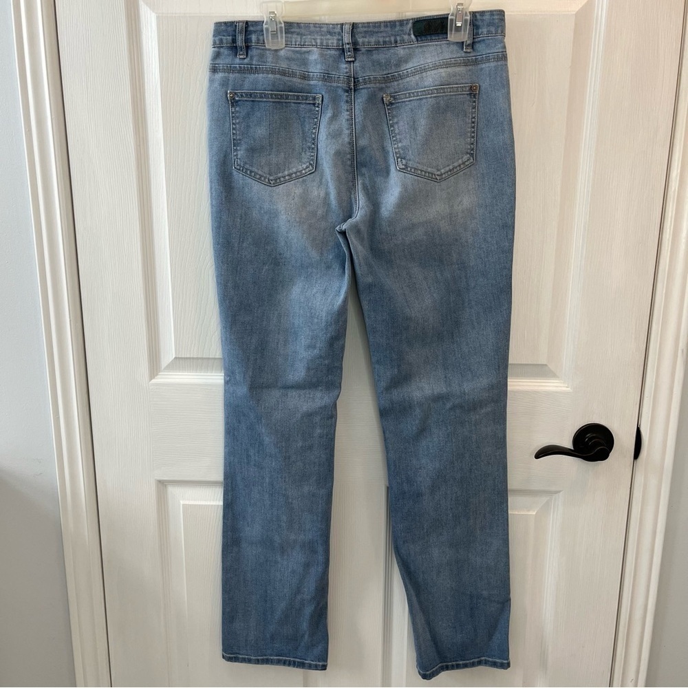 Buffalo Jeans Light Wash Denim Women's 32 Size 10 Low Rise Y2K - Picture 2 of 10